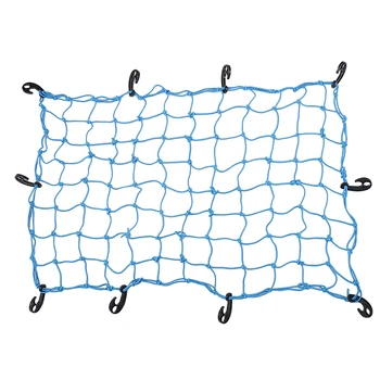10 Hook Elastic Car Trailer Roof Rack Boot Luggage Bungee Cord Cargo Net Elastic Webbing 120x80cm
10 Hook Elastic Car Trailer Roof Rack Boot Luggage Bungee Cord Cargo Net Elastic Webbing 120x80cm
