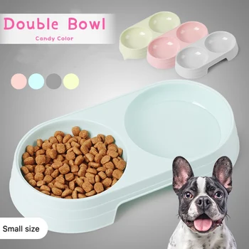 Candy Color Plastic Pet Double Bowls Small SizeSafe Durable Dog Cat Bowl Candy Color Water Food Feeder Pet Supplier
Candy Color Plastic Pet Double Bowls Small SizeSafe Durable Dog Cat Bowl Candy Color Water Food Feeder Pet Supplier