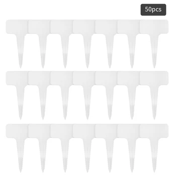 50PCS/Pack T-shape Flower Sign Plate Garden Tools Reusable Gardening Labels Plastic Farm Seedling Mark Plant Tag Drop Shipping
50PCS/Pack T-shape Flower Sign Plate Garden Tools Reusable Gardening Labels Plastic Farm Seedling Mark Plant Tag Drop Shipping