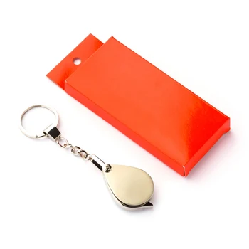 10X Portable Folding Key Ring Glass Magnifier With Key Chain Magnifying Glass Book Reading Loupe Pocket Tool
10X Portable Folding Key Ring Glass Magnifier With Key Chain Magnifying Glass Book Reading Loupe Pocket Tool