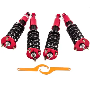 24-levels Adjustable Damper Coilover For Lexus IS300 Sedan 01-05 Coilover Struts for IS 300 IS 200 2001-2005 Shock Absorber Red
24-levels Adjustable Damper Coilover For Lexus IS300 Sedan 01-05 Coilover Struts for IS 300 IS 200 2001-2005 Shock Absorber Red