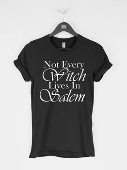 Halloween Tee Not Every Witch Lives in Salem t-shirt tee Goth Top funny tshirt slogan tee tumblr clothing- L991
Halloween Tee Not Every Witch Lives in Salem t-shirt tee Goth Top funny tshirt slogan tee tumblr clothing- L991
