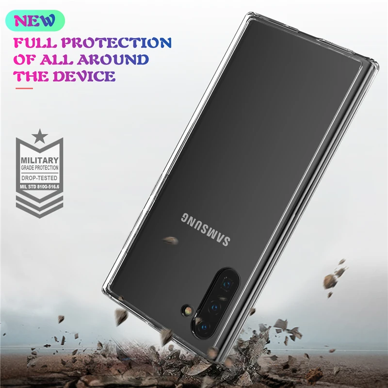 Crystal Clear Thin Acrylic Back Cover Case for Samsung Galaxy Note 10+ Plus Pro Note10 Anti-scratch Phone Accessories Fundas
Crystal Clear Thin Acrylic Back Cover Case for Samsung Galaxy Note 10+ Plus Pro Note10 Anti-scratch Phone Accessories Fundas