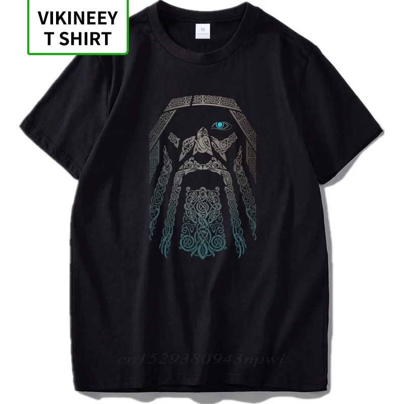 Футболка Odin Vikings Aesir God Скандинавская мифология крутая футболка с цифровым