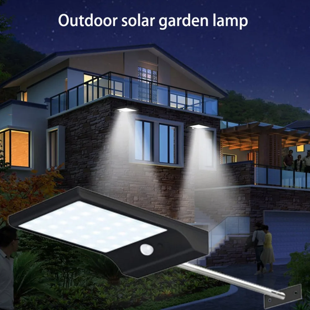 remote control two-color solar light outdoor induction light