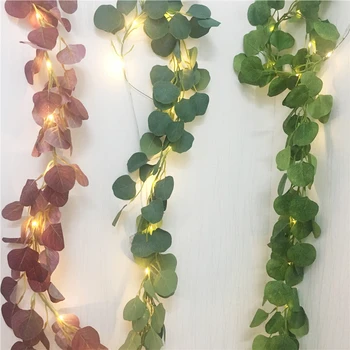 New Artificial Ivy Eucalyptus Leaves Fairy Led String 2M Garland Party Holiday Decor Lighting Led String For Wedding Home Led
New Artificial Ivy Eucalyptus Leaves Fairy Led String 2M Garland Party Holiday Decor Lighting Led String For Wedding Home Led