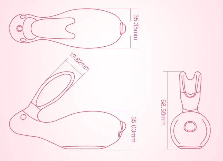 Вибратор-кролик 