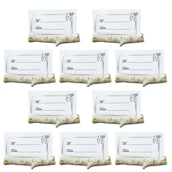 10PCS Wedding Table Number Stand Table Card Holder Wedding Place Card Holder Creative Branch Number Card Holder with Card
10PCS Wedding Table Number Stand Table Card Holder Wedding Place Card Holder Creative Branch Number Card Holder with Card