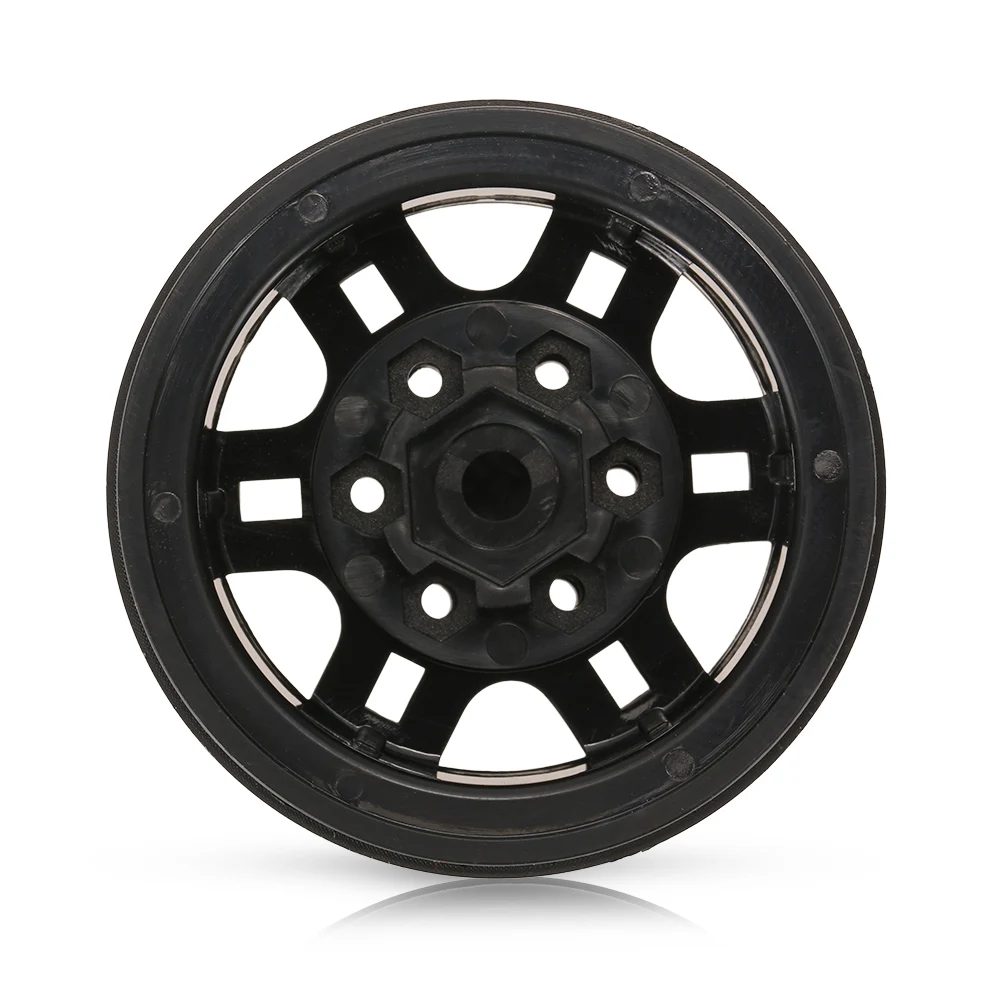 4Pcs AUSTAR AX-616BK 1.9 Inch 1/10 Rock Crawler Beadlock Wheel Rim Hub for D90 SCX10 AXIAL RC4WD TF2 RC Car
4Pcs AUSTAR AX-616BK 1.9 Inch 1/10 Rock Crawler Beadlock Wheel Rim Hub for D90 SCX10 AXIAL RC4WD TF2 RC Car