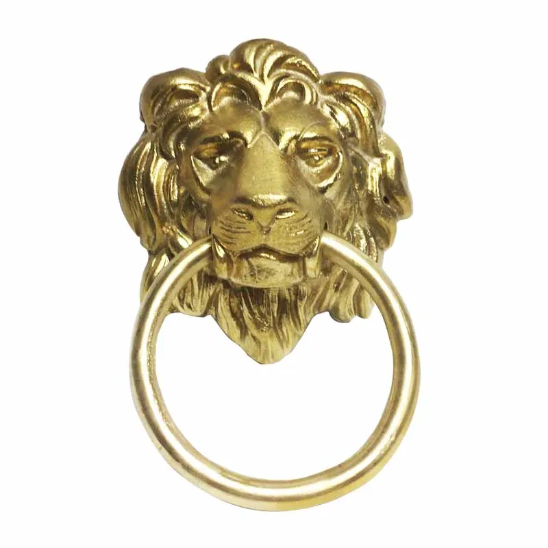 1Pcs Brass Lion Head Door Knockers Front Door Wooden Door Pull Gold Traditional Style Hardware Door Knocker Decoration
1Pcs Brass Lion Head Door Knockers Front Door Wooden Door Pull Gold Traditional Style Hardware Door Knocker Decoration