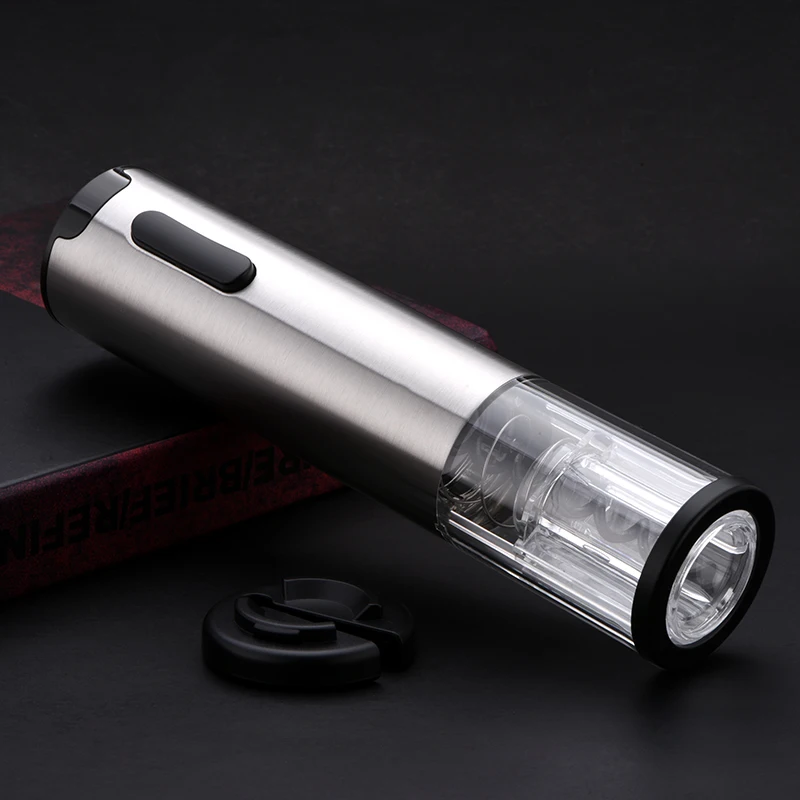 Electric Bottle Opener Has a Battery prompt Function Stainless Steel Material Electric Wine Bottle Opener Kitchen Corkscrew
Electric Bottle Opener Has a Battery prompt Function Stainless Steel Material Electric Wine Bottle Opener Kitchen Corkscrew