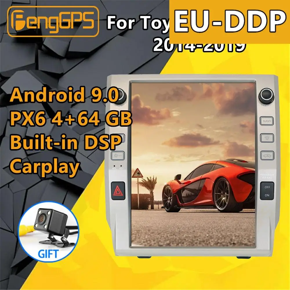 Для Toyota Tundra 2014 - 2019 Android Tesla Style экран Аудио Радио Стерео PX6 Автомобильный мультимедийный плеер авторадио GPS головное устройство BT
Для Toyota Tundra 2014 - 2019 Android Tesla Style экран Аудио Радио Стерео PX6 Автомобильный мультимедийный плеер авторадио GPS головное устройство BT