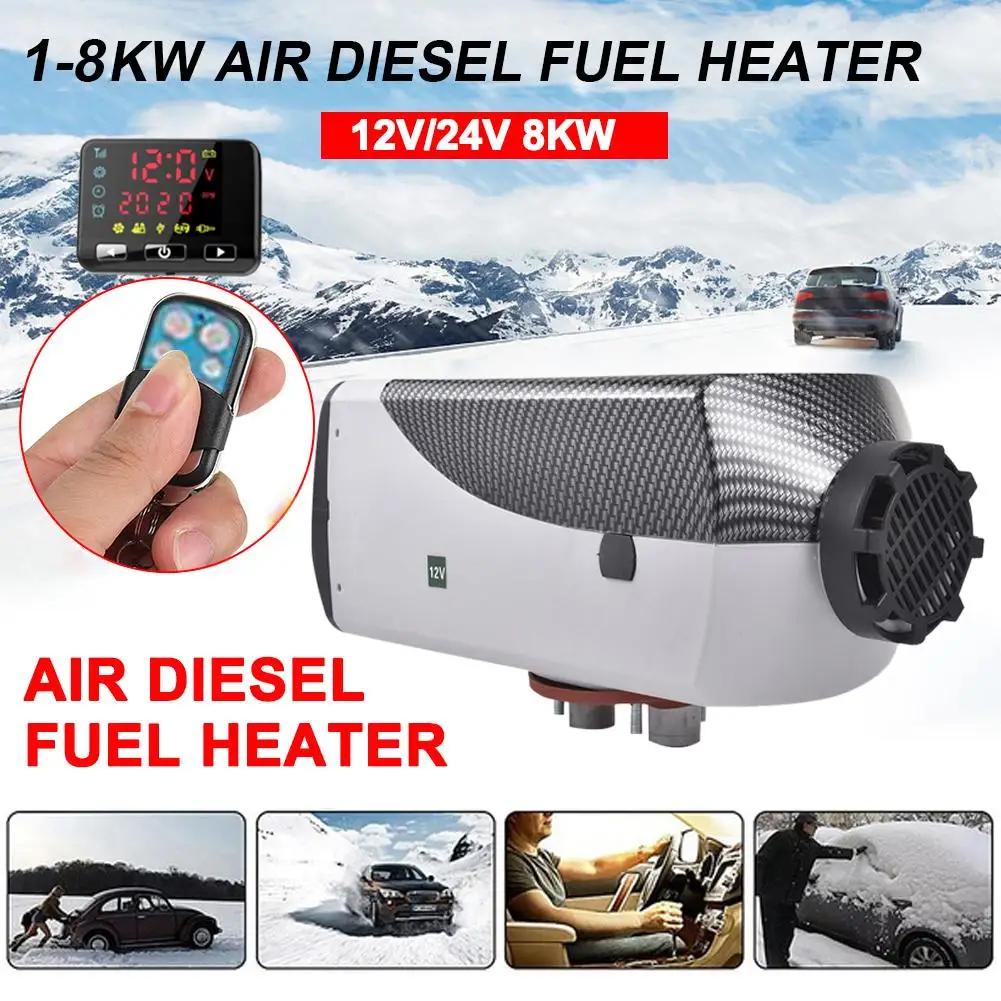 5KW 8KW 12V24V Auxiliary Heater Parking Air Fuel Oil Heating Machine &LCD Monitor Air Diesels Fuel Heater Single Hole For Trucks
5KW 8KW 12V24V Auxiliary Heater Parking Air Fuel Oil Heating Machine &LCD Monitor Air Diesels Fuel Heater Single Hole For Trucks