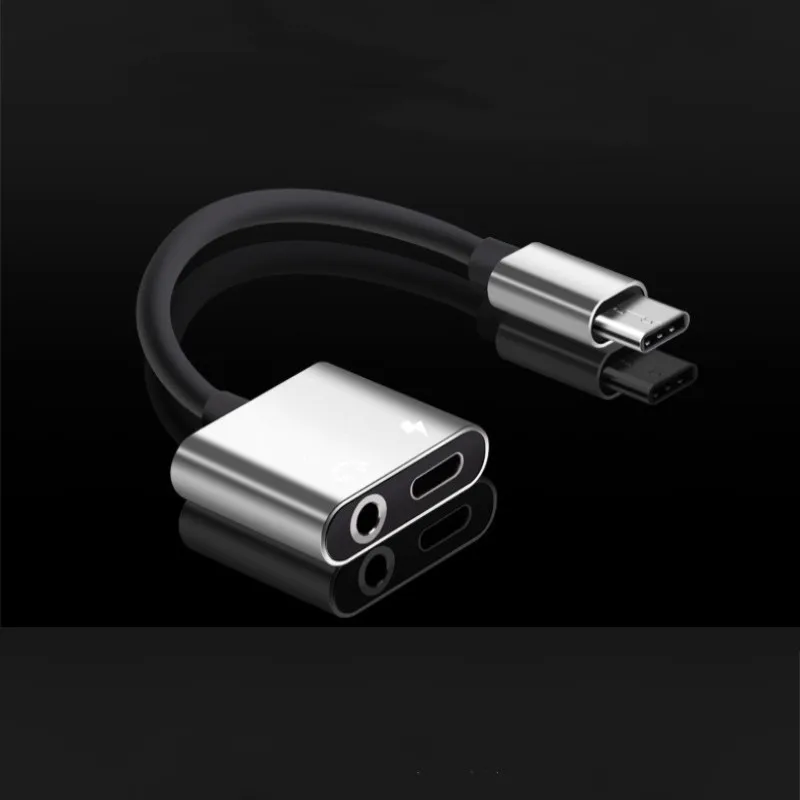 2 in 1 Type C Audio Cable Converter Type C To 3.5 mm Earphone Jack Adapter Charging/Headphone Splitter
2 in 1 Type C Audio Cable Converter Type C To 3.5 mm Earphone Jack Adapter Charging/Headphone Splitter