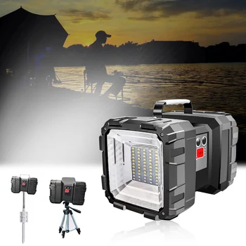 Super sonar for fishing Bright Double Head Flashlight Searchlight USB Portable Outdoor Emergency Light Work Light Fishing Light
Super sonar for fishing Bright Double Head Flashlight Searchlight USB Portable Outdoor Emergency Light Work Light Fishing Light