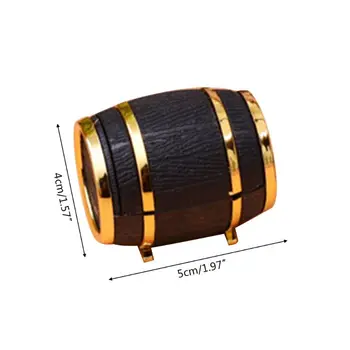 Wine Barrel Velvet Jewelry Box Wedding Ring Storage Box Jewelry Holder Container N58F
Wine Barrel Velvet Jewelry Box Wedding Ring Storage Box Jewelry Holder Container N58F