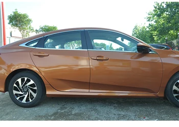 8pcs/lot ABS chrome styling car exterior window border trim covers for Honda civic 2016 accessories 
8pcs/lot ABS chrome styling car exterior window border trim covers for Honda civic 2016 accessories