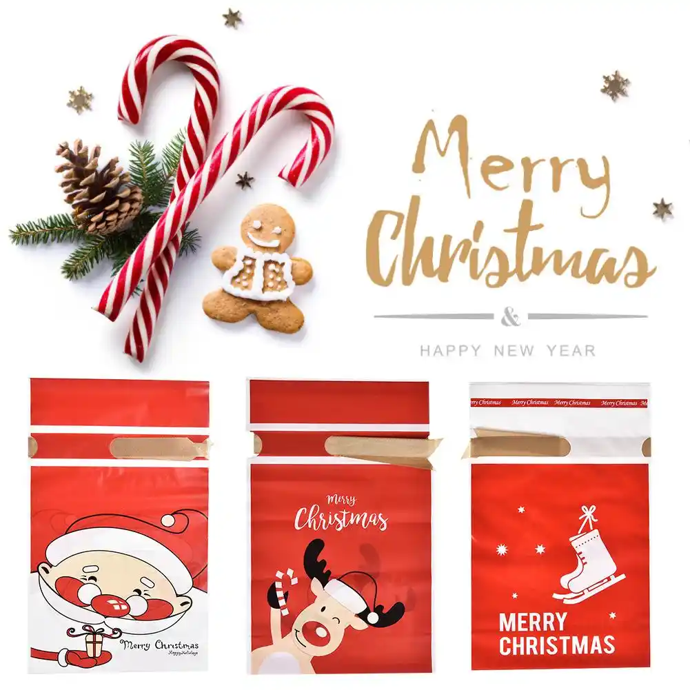 bags cute candy ribbon bundle pocket for christmas new year gift