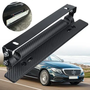 Adjustable Number License Plate Frame Holder Carbon Fiber Style Car Auto Front Bumper License Plate Mounting Bracket
Adjustable Number License Plate Frame Holder Carbon Fiber Style Car Auto Front Bumper License Plate Mounting Bracket