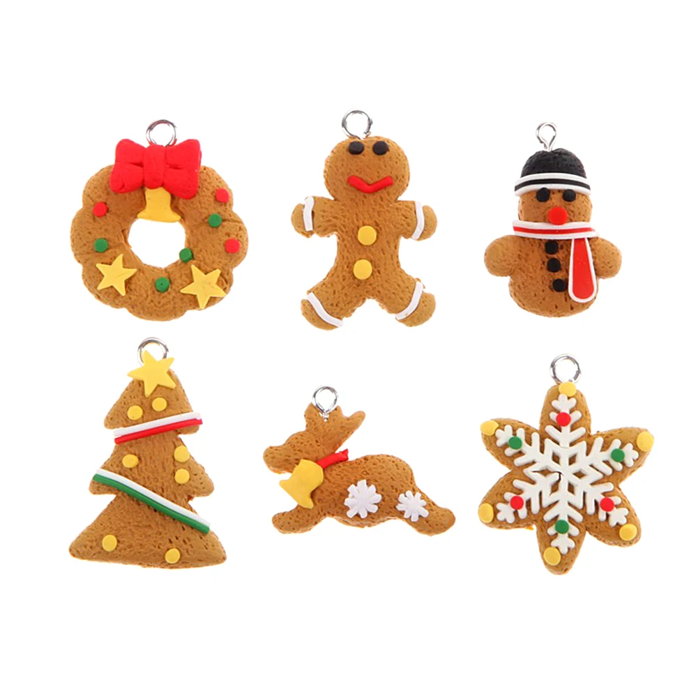 6 Pcs/Set Christmas Tree Pendants Hanging Ornaments Gingerbread Man Wind Chime Bird Angel For Christmas Party Decor
6 Pcs/Set Christmas Tree Pendants Hanging Ornaments Gingerbread Man Wind Chime Bird Angel For Christmas Party Decor