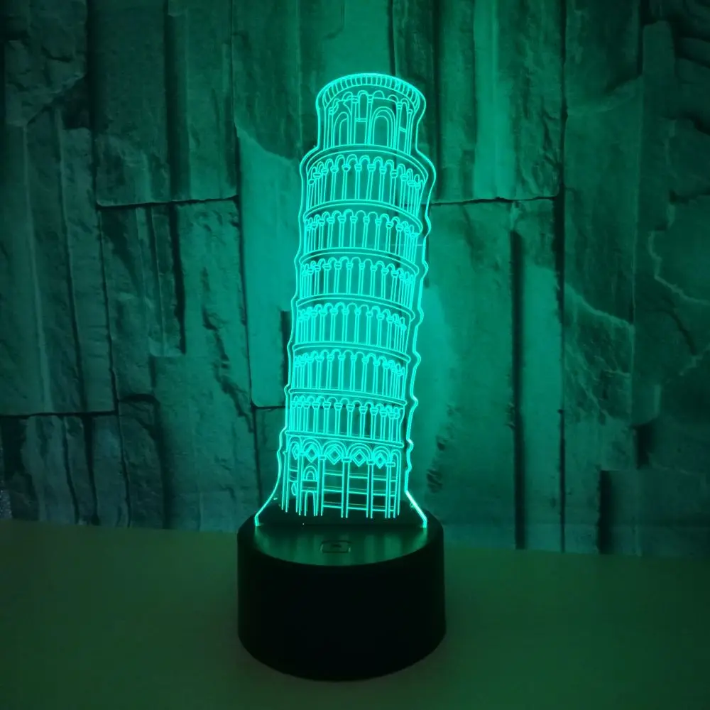 New 3d Led Light Night Creative Tower Kids Table Lamp Hologram Illusion Bedroom Living Room 7 Colors Usb Led Light Lamps
New 3d Led Light Night Creative Tower Kids Table Lamp Hologram Illusion Bedroom Living Room 7 Colors Usb Led Light Lamps