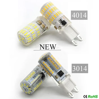 

5Pcs LED G4 G9 3W 7W 9W 12W Corn Bulb 220V SMD LED Lamp 2835 3014 4014 Spotlight 360 Degree Crystal Chandelier Lamp