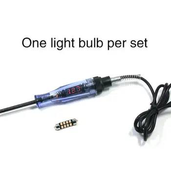 3-24V Test Pen Digital LED Display ABS Engineering Plastic Auto Circuit Gauge Tester DC Voltage For Ordinary Car and Home
3-24V Test Pen Digital LED Display ABS Engineering Plastic Auto Circuit Gauge Tester DC Voltage For Ordinary Car and Home