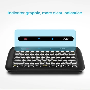 Mini Wireless Keyboard Gaming Keyboard For IOS Android Pc Seven Colors Backlight Touchpad Air Mouse IR Leaning Remote Controller
Mini Wireless Keyboard Gaming Keyboard For IOS Android Pc Seven Colors Backlight Touchpad Air Mouse IR Leaning Remote Controller
