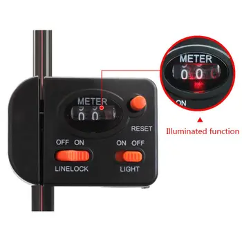 0-99.9m Fishing Line Counter Clip on Rod Fish Finder Digital Length Meter Gauge
0-99.9m Fishing Line Counter Clip on Rod Fish Finder Digital Length Meter Gauge