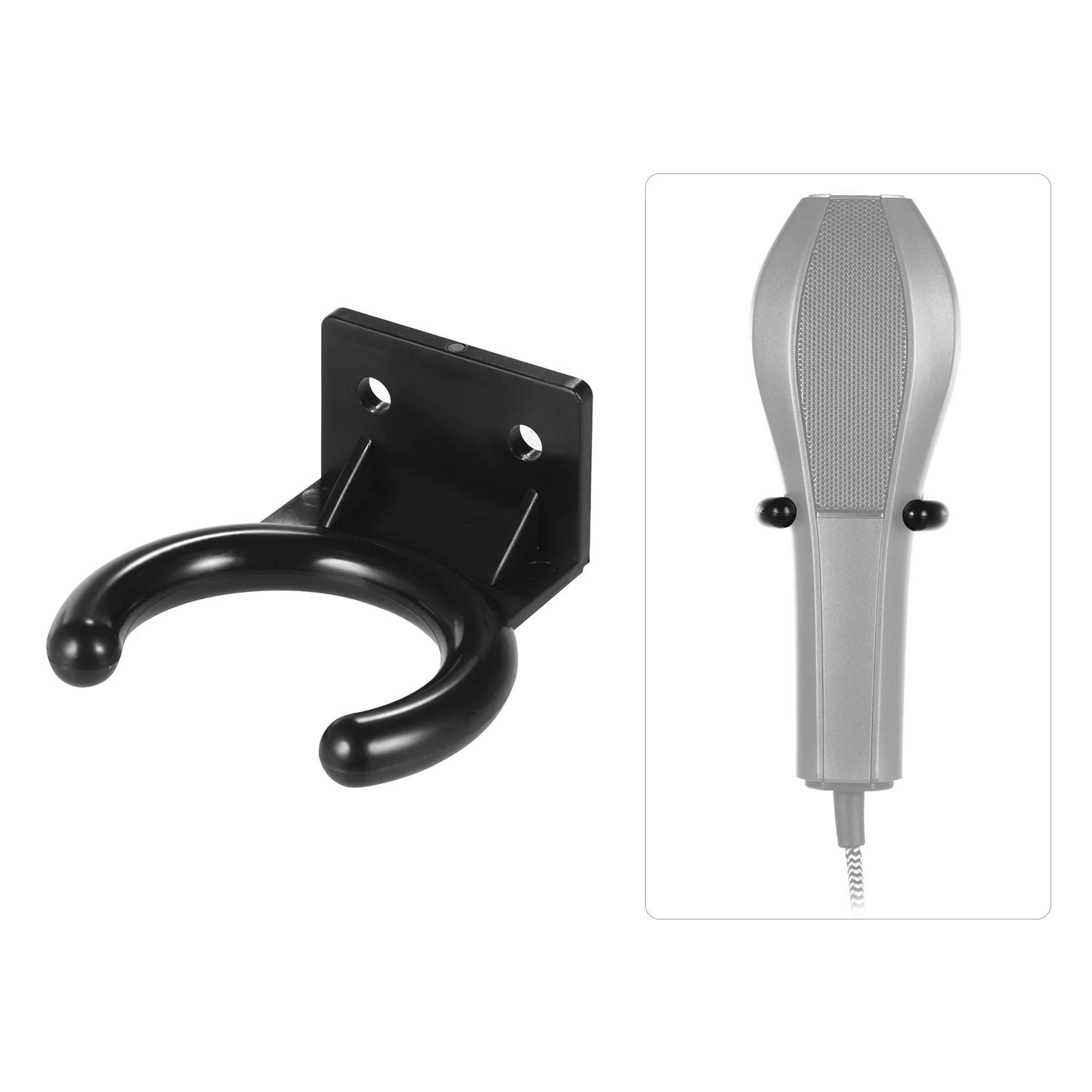 Wireless Microphone Hanger Mic Wall Mount Holder Hook Clamp Plastic Material Black
Wireless Microphone Hanger Mic Wall Mount Holder Hook Clamp Plastic Material Black