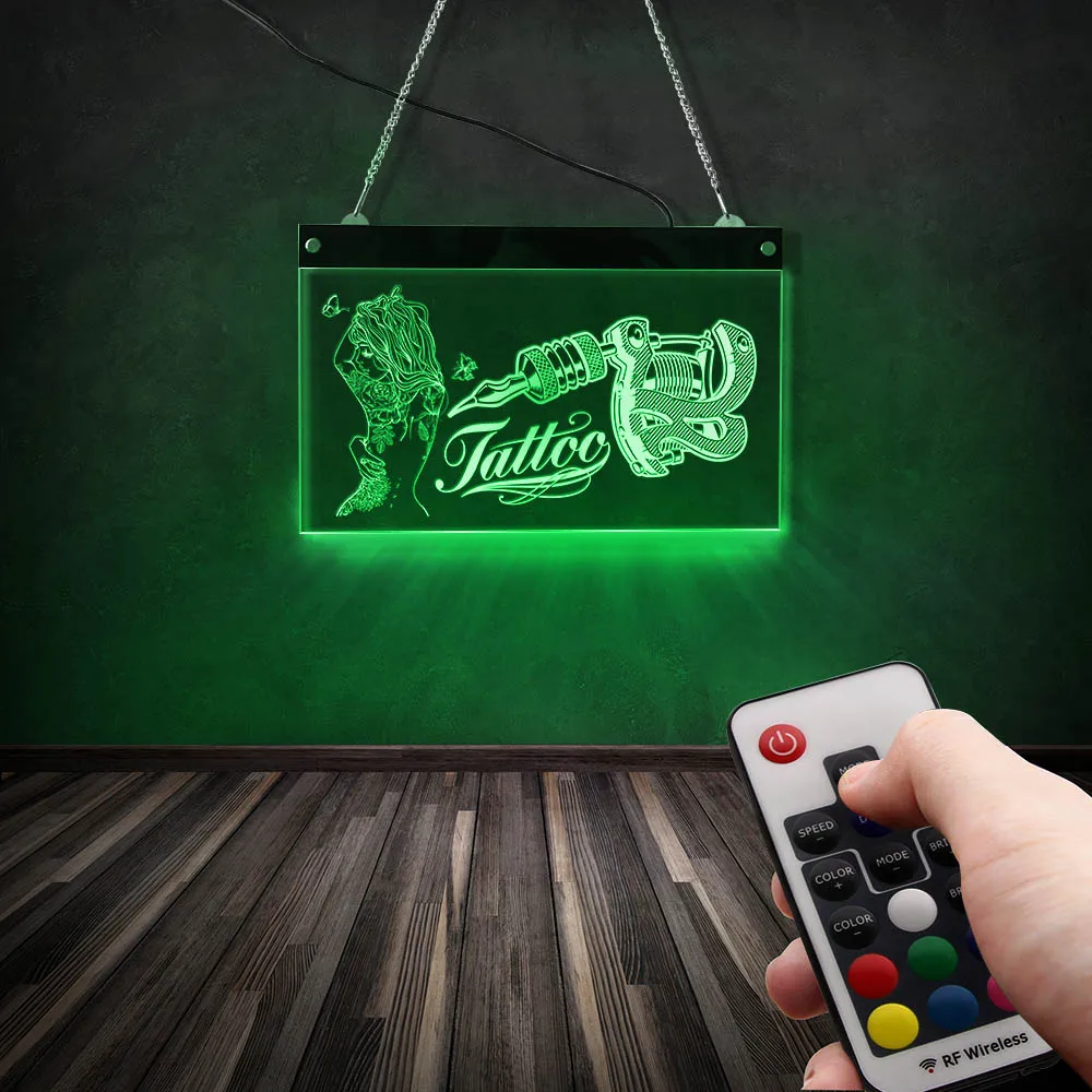 Tattoo Salon Room Decor LED Neon Sign Tattoo Studio Custom Business Logo Remote Control Color Changing Light Wall Decor Lamp
Tattoo Salon Room Decor LED Neon Sign Tattoo Studio Custom Business Logo Remote Control Color Changing Light Wall Decor Lamp