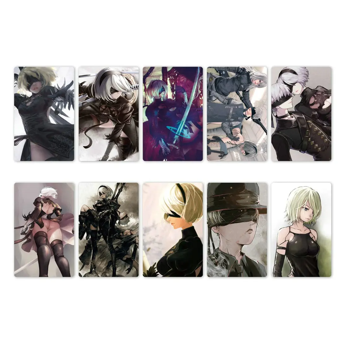 10pcs NieR:Automata Anime Card Stickers DIY Waterproof Scrub Card Sticker Kids Sticker Toys
10pcs NieR:Automata Anime Card Stickers DIY Waterproof Scrub Card Sticker Kids Sticker Toys