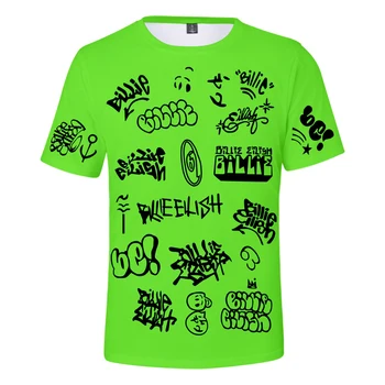 New 2020 Billie Eilish Pirate Baird O'Connell same style 3D pattern t-shirt Men/Women summer Casual Short Sleeve t shirt Clothes 
New 2020 Billie Eilish Pirate Baird O'Connell same style 3D pattern t-shirt Men/Women summer Casual Short Sleeve t shirt Clothes