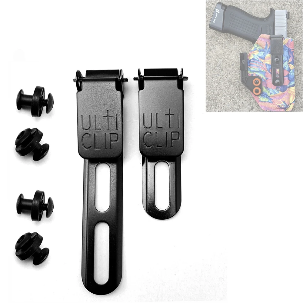 UltiClip Slim 3.3 2.2 Clips KYDEX HOLSTER CLIPS K Sheath Waist Clip System Scabbard Back Clip Hunting Accessories
UltiClip Slim 3.3 2.2 Clips KYDEX HOLSTER CLIPS K Sheath Waist Clip System Scabbard Back Clip Hunting Accessories