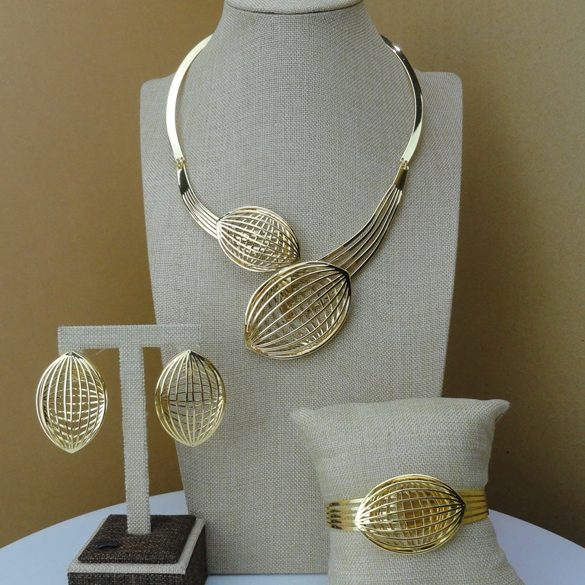 Yuminglai Latest Design African Big Jewelry Dubai Gold Jewlery Sets for Women FHK7244
Yuminglai Latest Design African Big Jewelry Dubai Gold Jewlery Sets for Women FHK7244