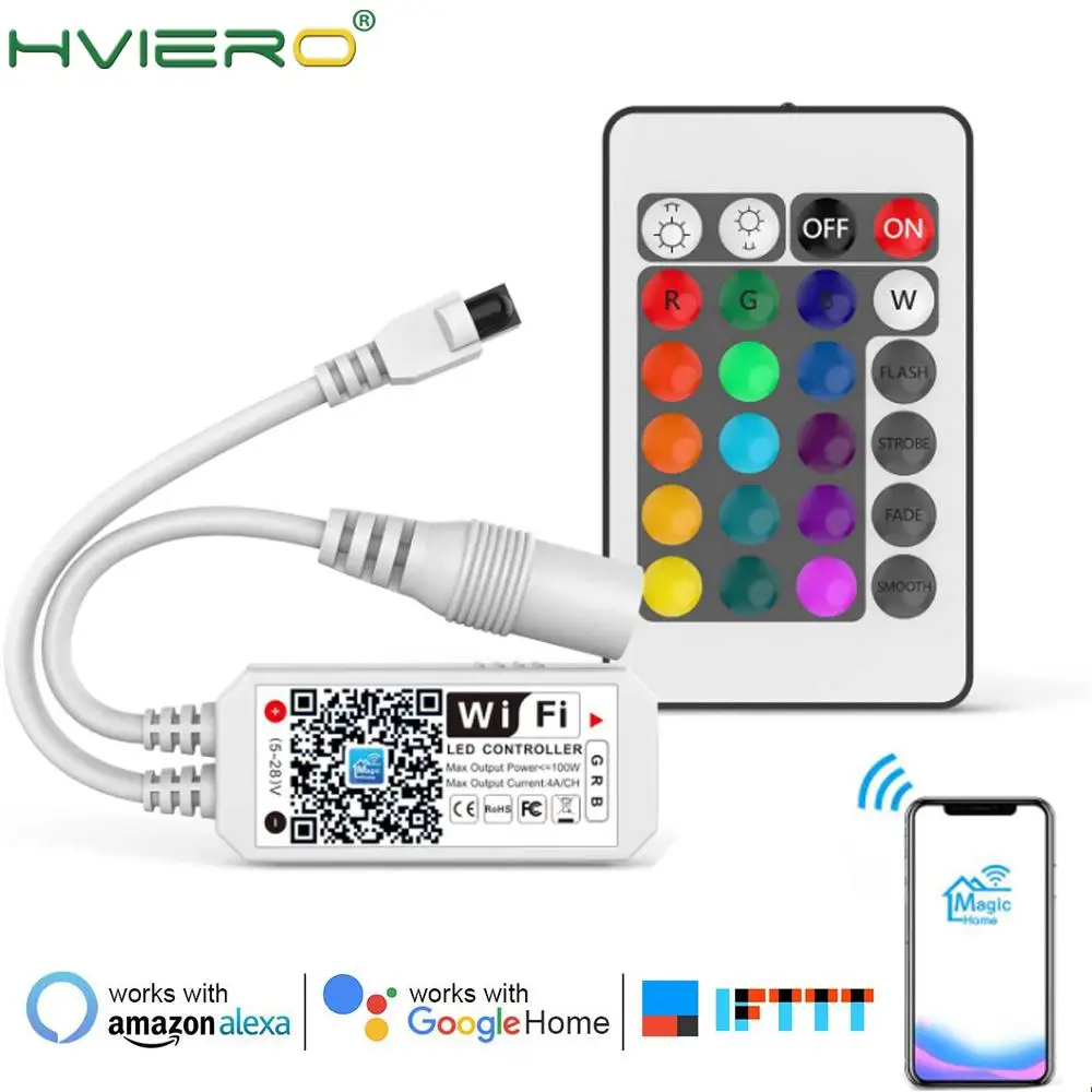 WiFi Controller Mini 24Key 44Key IR RGB Controller DC12V WiFi Wireless Remote RGB LED Strip RGB Controller Led Controller DIY
WiFi Controller Mini 24Key 44Key IR RGB Controller DC12V WiFi Wireless Remote RGB LED Strip RGB Controller Led Controller DIY