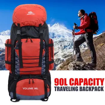 Mountaineering Backpack Practical Durable 90L Nylon 7.3cm High Capacity Picnic Military Accessorie Backpack Outdoors
Mountaineering Backpack Practical Durable 90L Nylon 7.3cm High Capacity Picnic Military Accessorie Backpack Outdoors