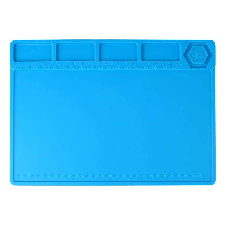 JCD ESD Heat Insulation Welding Mat Silicone Insulation Two Colors Pad High Temperature Resistance Multi-Function Soldering Mat
JCD ESD Heat Insulation Welding Mat Silicone Insulation Two Colors Pad High Temperature Resistance Multi-Function Soldering Mat