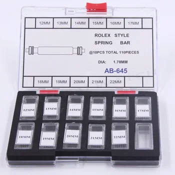 110pcs Stainless Steel 1.78mm Dia Rlx Style Spring Bar for Watch Replacement Free Shipping
110pcs Stainless Steel 1.78mm Dia Rlx Style Spring Bar for Watch Replacement Free Shipping