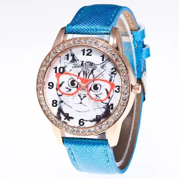 High-quality Women New Beneficial Cat Trendy Quartz Watch Universal Round Dial Watches Retro Design Fashionable Popular Nice
High-quality Women New Beneficial Cat Trendy Quartz Watch Universal Round Dial Watches Retro Design Fashionable Popular Nice