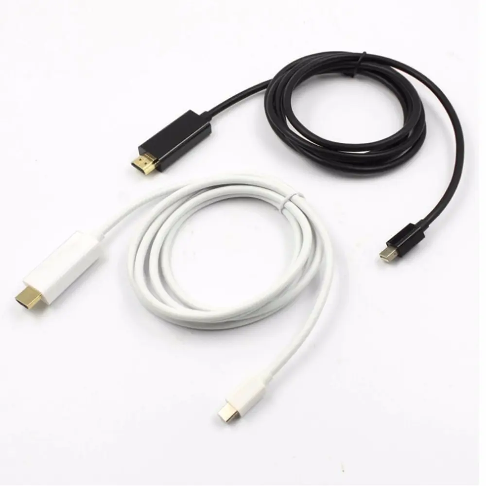 1.8m Mini DP To HDMI Cable Male To Female Thunderbolt DisplayPort To HDMI Adapter Converter For Macbook Pro Air Projector Cable
1.8m Mini DP To HDMI Cable Male To Female Thunderbolt DisplayPort To HDMI Adapter Converter For Macbook Pro Air Projector Cable
