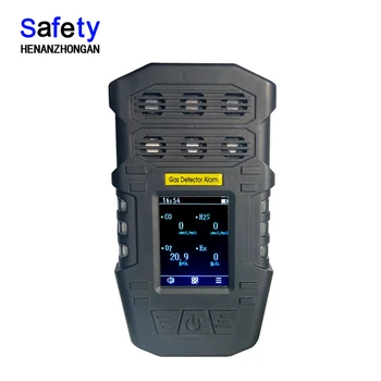 S318 Zhongan portable multi gas alarm detector gas analyzer with alternative external pump for gas leak 6 in 1
S318 Zhongan portable multi gas alarm detector gas analyzer with alternative external pump for gas leak 6 in 1