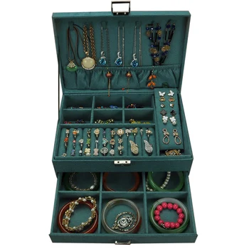 Ancient Style Drawer Jewelry Box High-end Retro Large-capacity Bracelet Jewelry Storage Box Compartment Storage Organizer
Ancient Style Drawer Jewelry Box High-end Retro Large-capacity Bracelet Jewelry Storage Box Compartment Storage Organizer