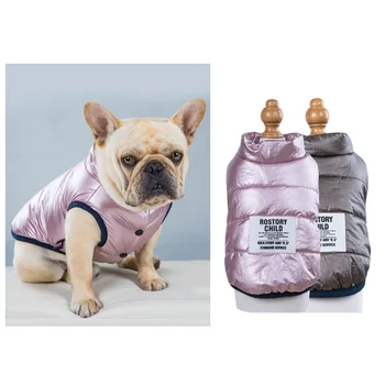 Clothes for Small Dogs Waterproof Fabric French bulldog Clothes Pet Jacket Winter Warm Vest Dog Coat Clothing for Chihuahua Pugs
Clothes for Small Dogs Waterproof Fabric French bulldog Clothes Pet Jacket Winter Warm Vest Dog Coat Clothing for Chihuahua Pugs
