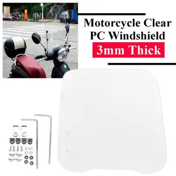 3mm Thick Motorcycle Windshield Wind Deflector Windscreen Clear Windshield Windscreen Kit Universal for Honda for Yamaha
3mm Thick Motorcycle Windshield Wind Deflector Windscreen Clear Windshield Windscreen Kit Universal for Honda for Yamaha