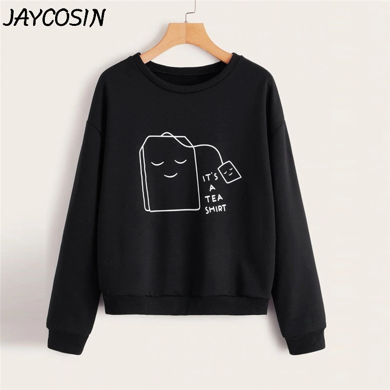 JAYCOSIN Women Sweatshirt Letter Print Long Sleeve O-Neck Loose Ladies Casual Sweatshirts Pullover Tops Autumn Winter sudadera
JAYCOSIN Women Sweatshirt Letter Print Long Sleeve O-Neck Loose Ladies Casual Sweatshirts Pullover Tops Autumn Winter sudadera