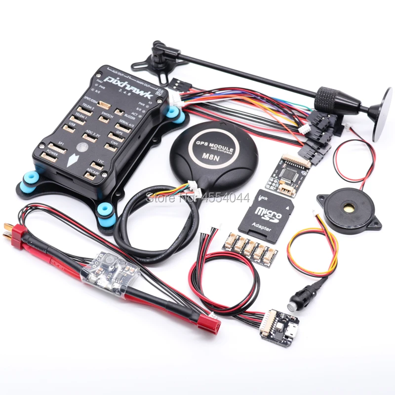 Pixhawk PX4 PIX 2.4.8 32 Bit Flight Controller w/4G SD Safety Switch M8N GPS +RGB USB+I2C+shock Absorber+xt60/Tplug power module
Pixhawk PX4 PIX 2.4.8 32 Bit Flight Controller w/4G SD Safety Switch M8N GPS +RGB USB+I2C+shock Absorber+xt60/Tplug power module