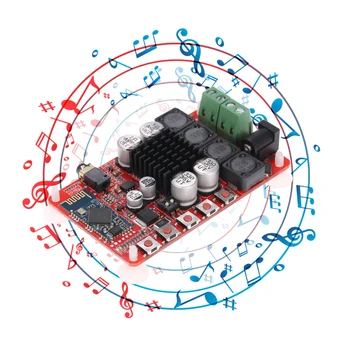 New TDA7492 Wireless Bluetooth 4.0 50W+50W 2-channel Audio Receiver Stereo Digital Power Amplifier Board Module
New TDA7492 Wireless Bluetooth 4.0 50W+50W 2-channel Audio Receiver Stereo Digital Power Amplifier Board Module