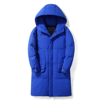 Winter Down Jacket Men 2019 New Fashion Printing Handsome Hooded Jacket Men's Thick Warm White Duck Down Long Coat Men
Winter Down Jacket Men 2019 New Fashion Printing Handsome Hooded Jacket Men's Thick Warm White Duck Down Long Coat Men