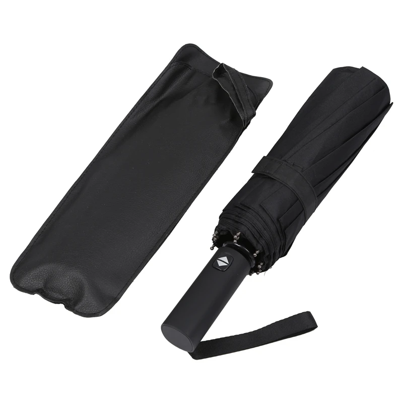 12 Ribs Windproof Travel Umbrella With Teflon Canopy, Lengthened Handle With Auto Open Close Button, Compact Protection From Rai
12 Ribs Windproof Travel Umbrella With Teflon Canopy, Lengthened Handle With Auto Open Close Button, Compact Protection From Rai